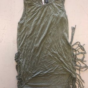 Fringe tank top